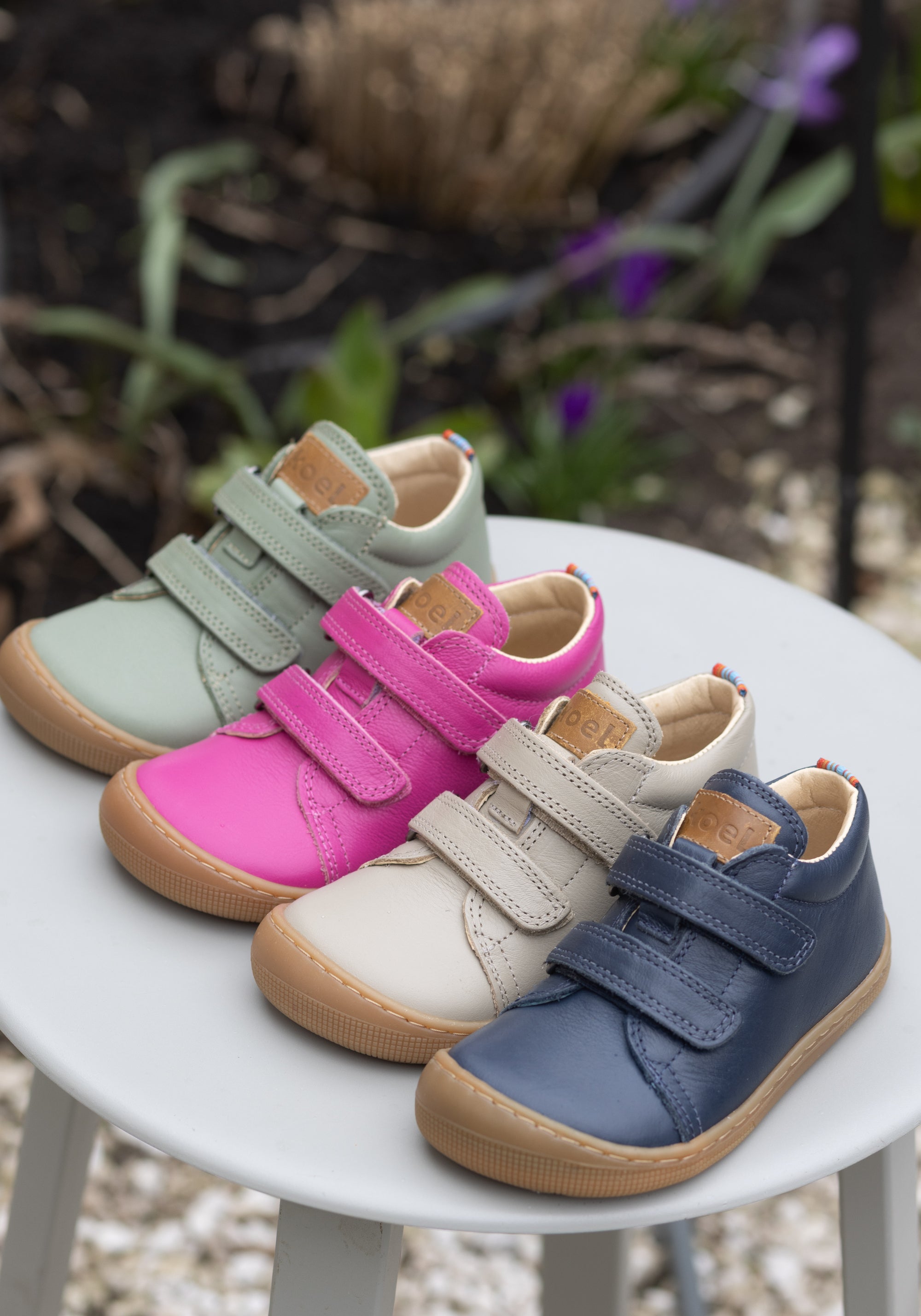 Sneakers Barefoot din piele - Danny Blue