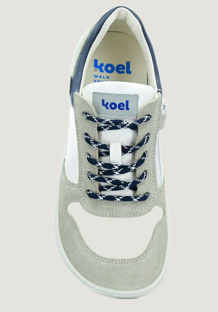 Sneakers Barefoot din piele - Date Blue Koel HipHip.ro