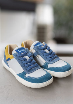 Sneakers Barefoot din piele - Date Yellow