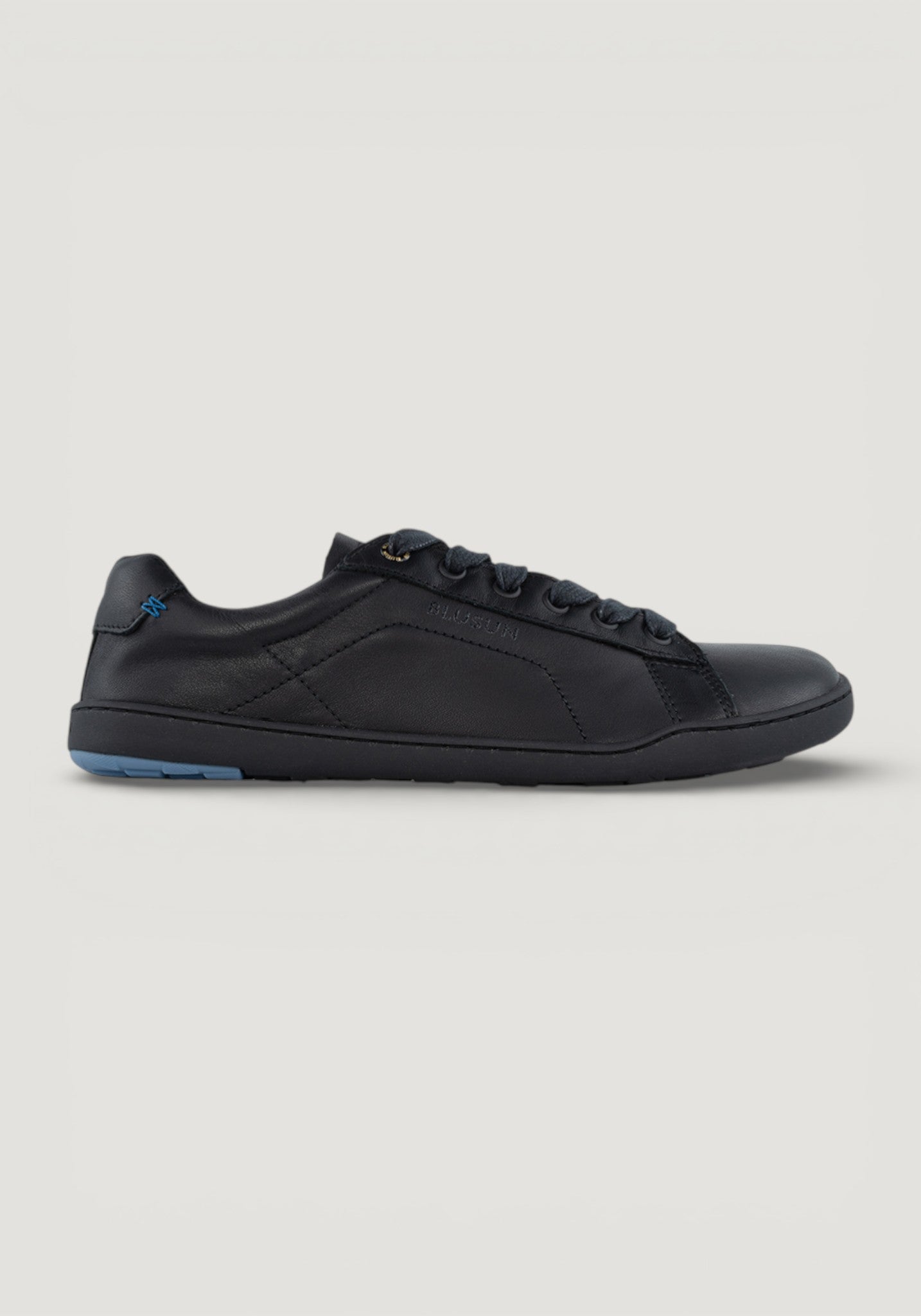 Sneakers Barefoot din piele - Deep Black