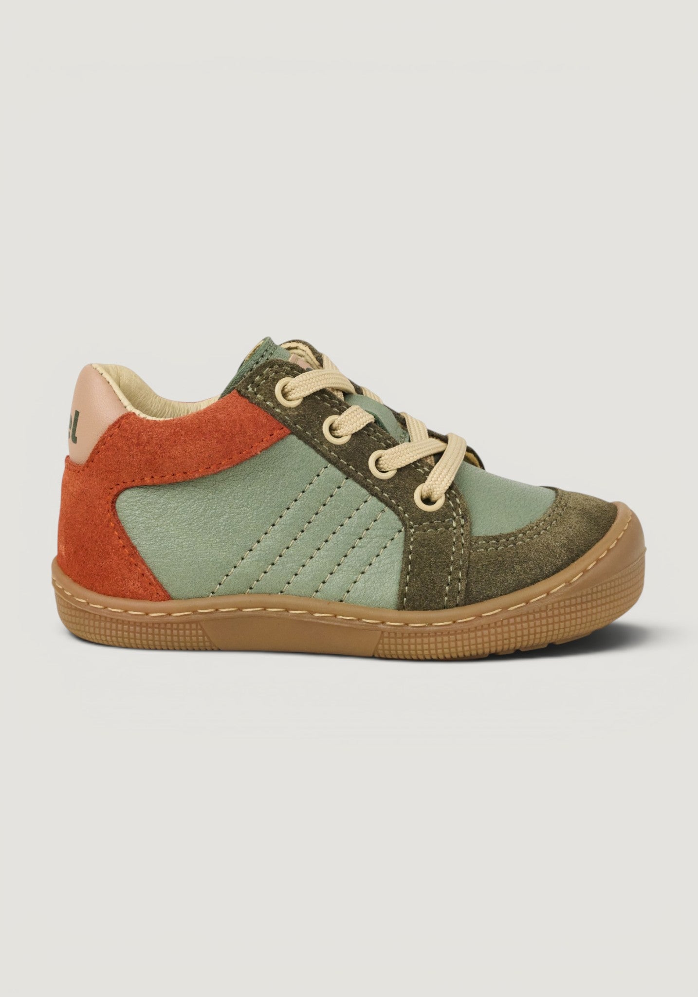 Sneakers Barefoot din piele - Dion Olive