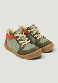 Sneakers Barefoot din piele - Dion Olive