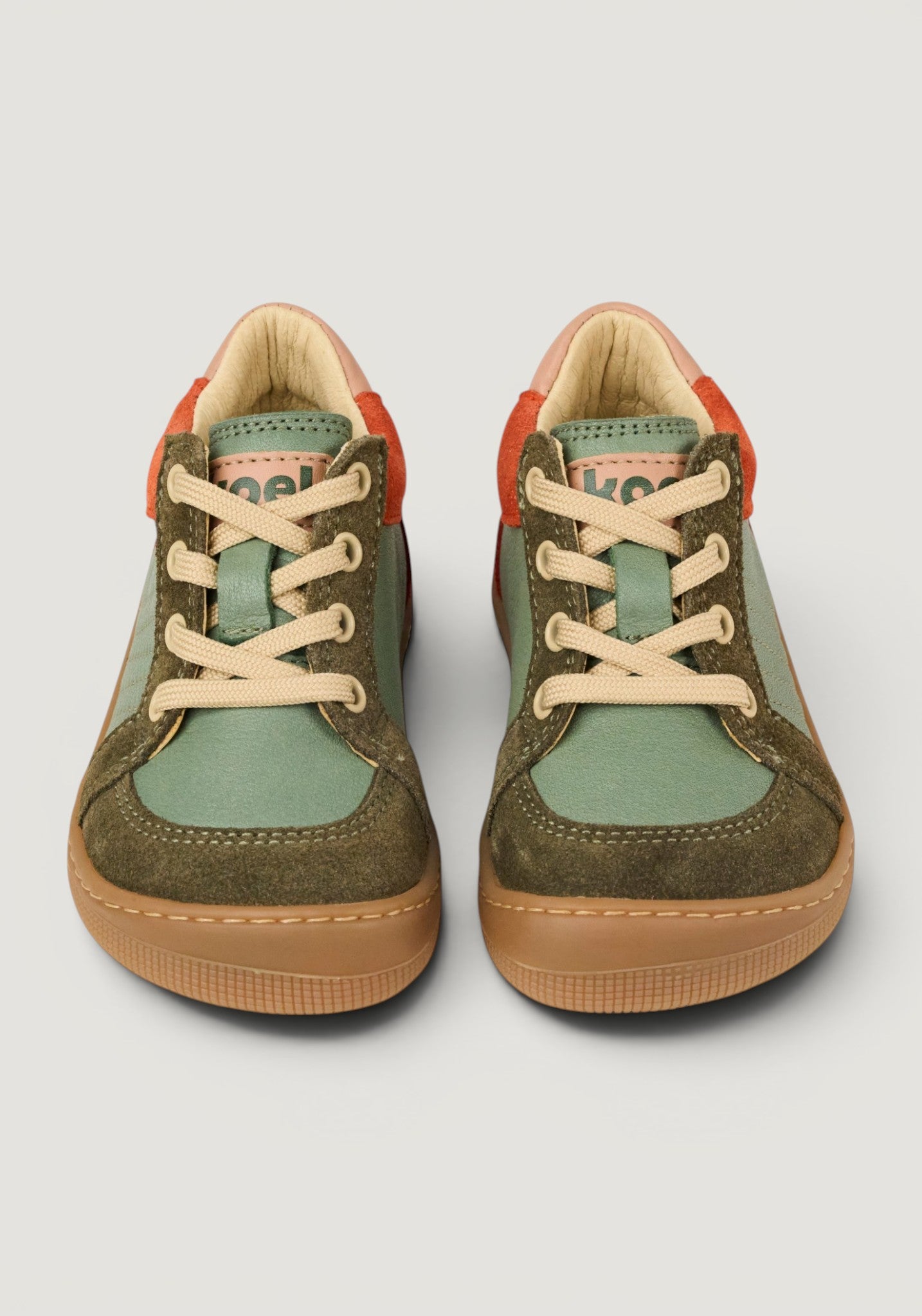 Sneakers Barefoot din piele - Dion Olive