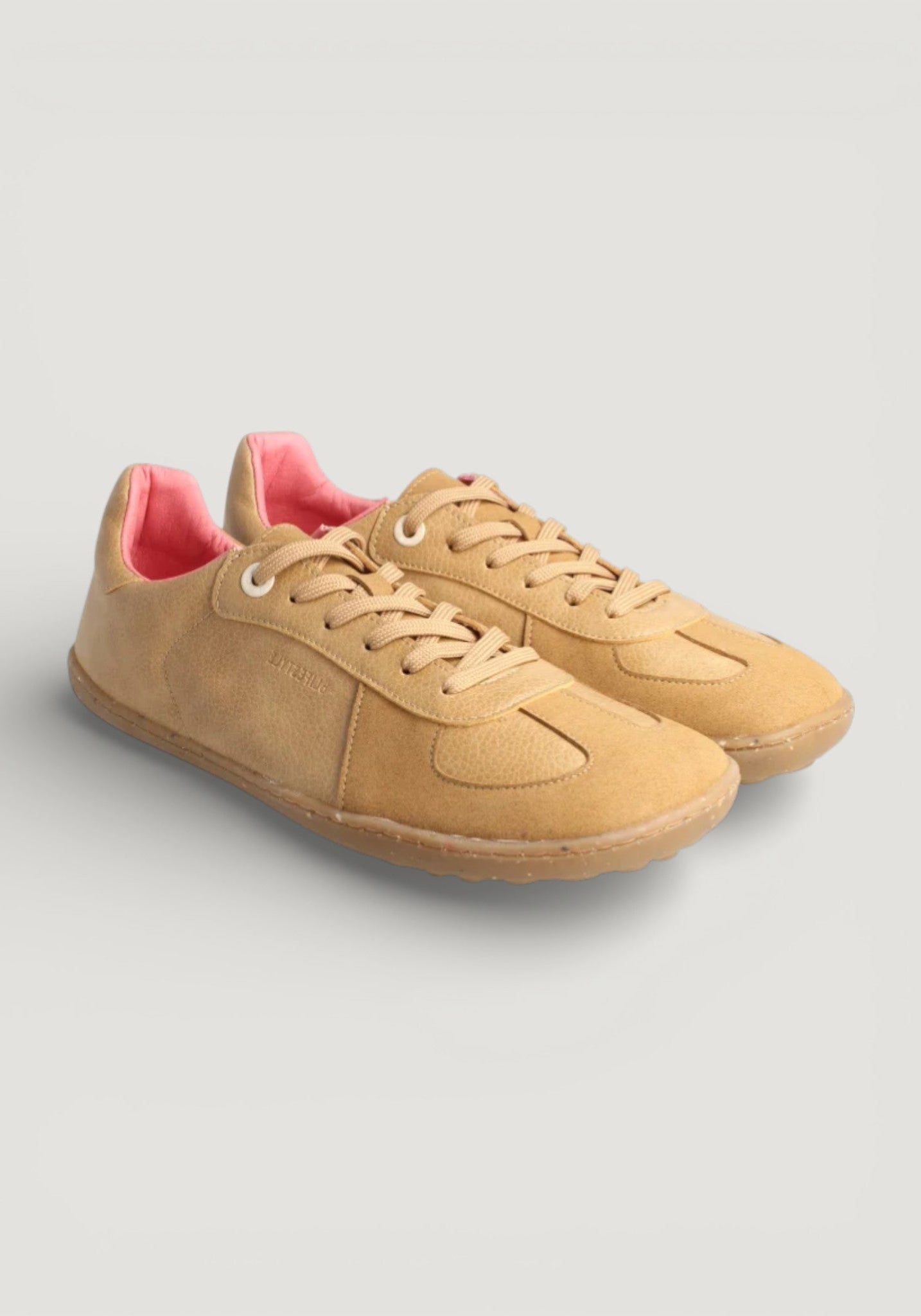 Sneakers Barefoot din piele - Dune Sand