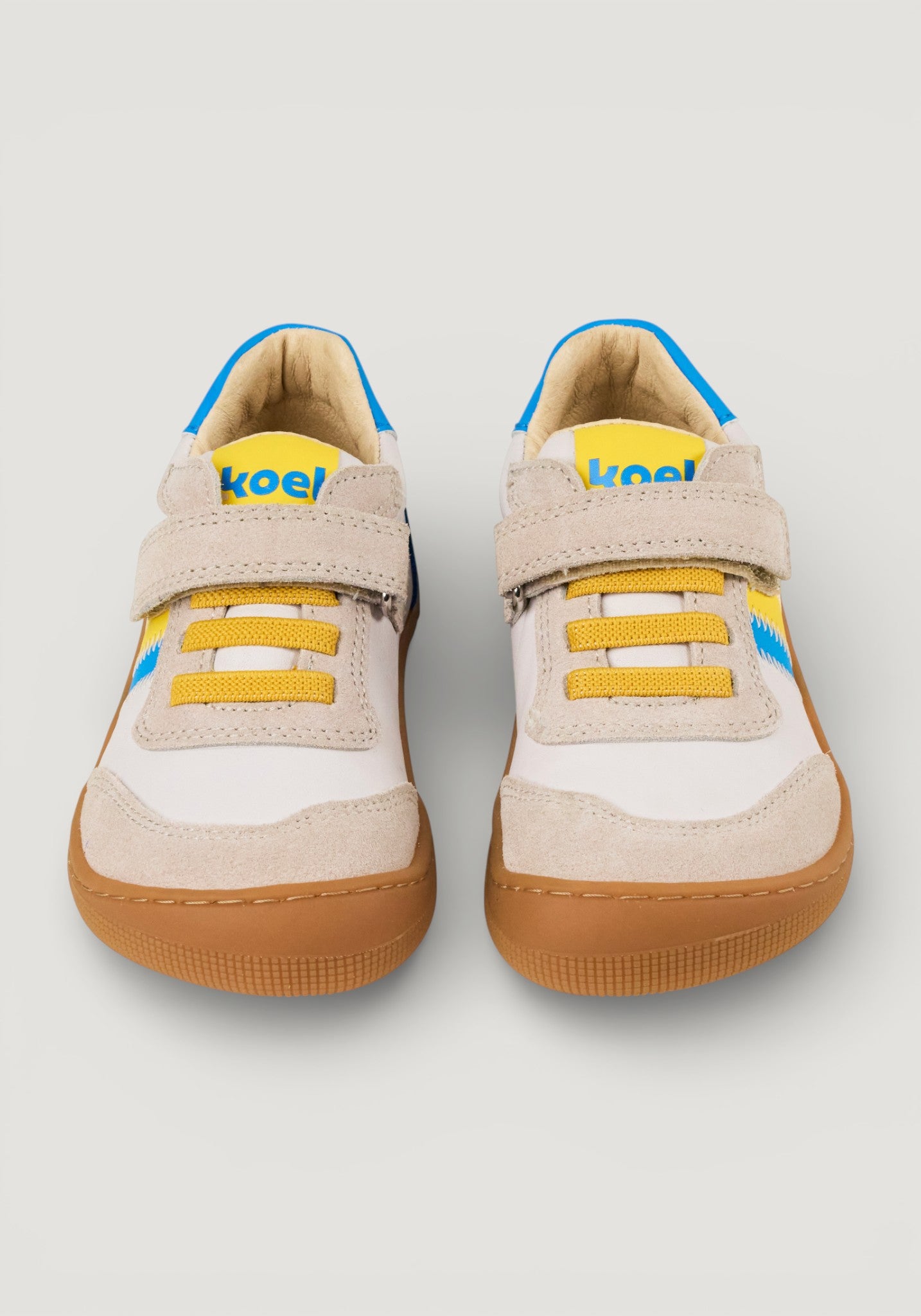 Sneakers Barefoot din piele întoarsă - Dylan Beige