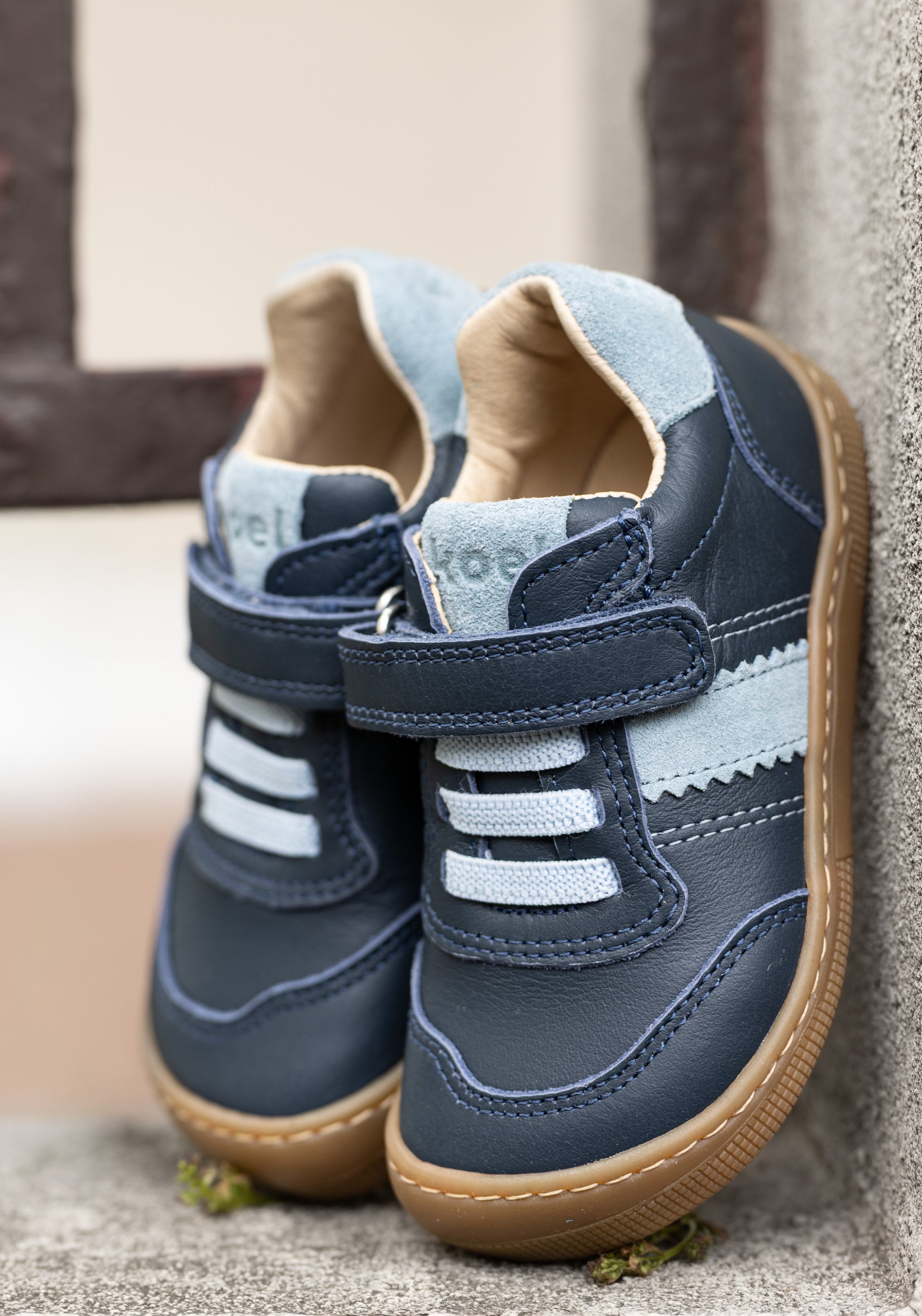 Sneakers Barefoot din piele - Dylan Blue
