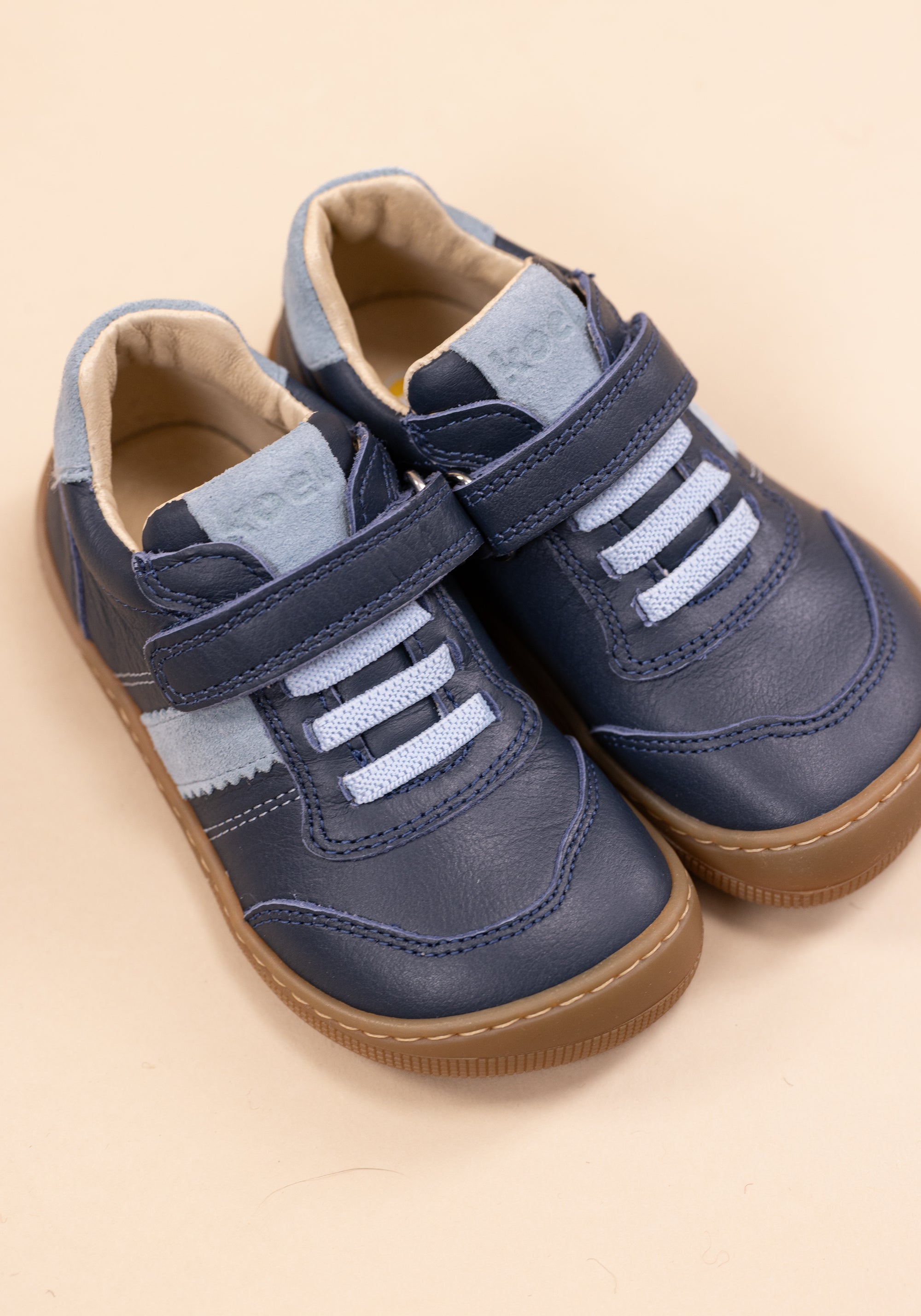Sneakers Barefoot din piele - Dylan Blue