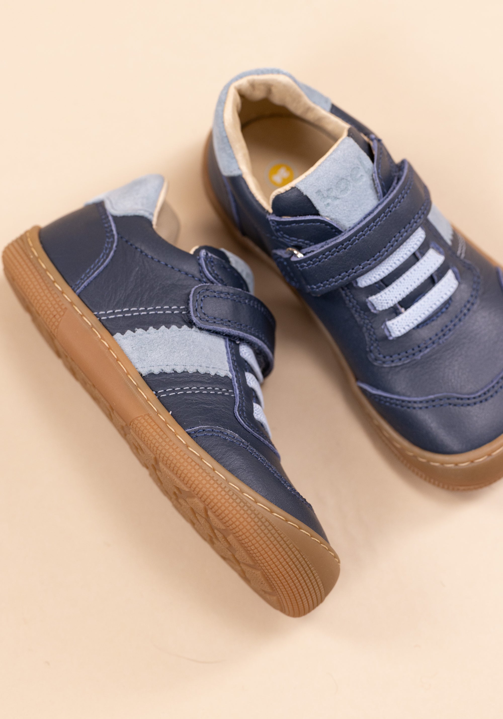 Sneakers Barefoot din piele - Dylan Blue