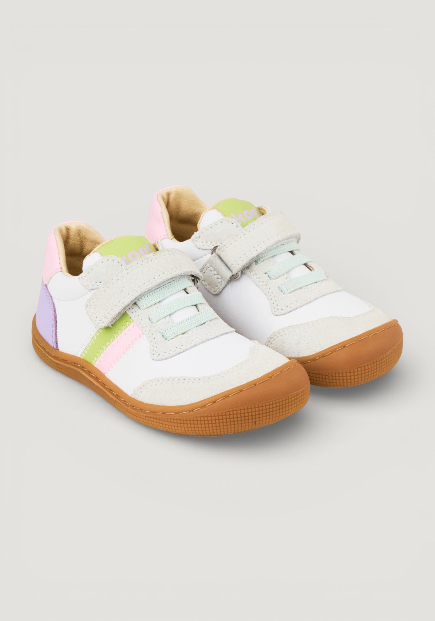 Sneakers Barefoot din piele întoarsă - Dylan Dark Grey