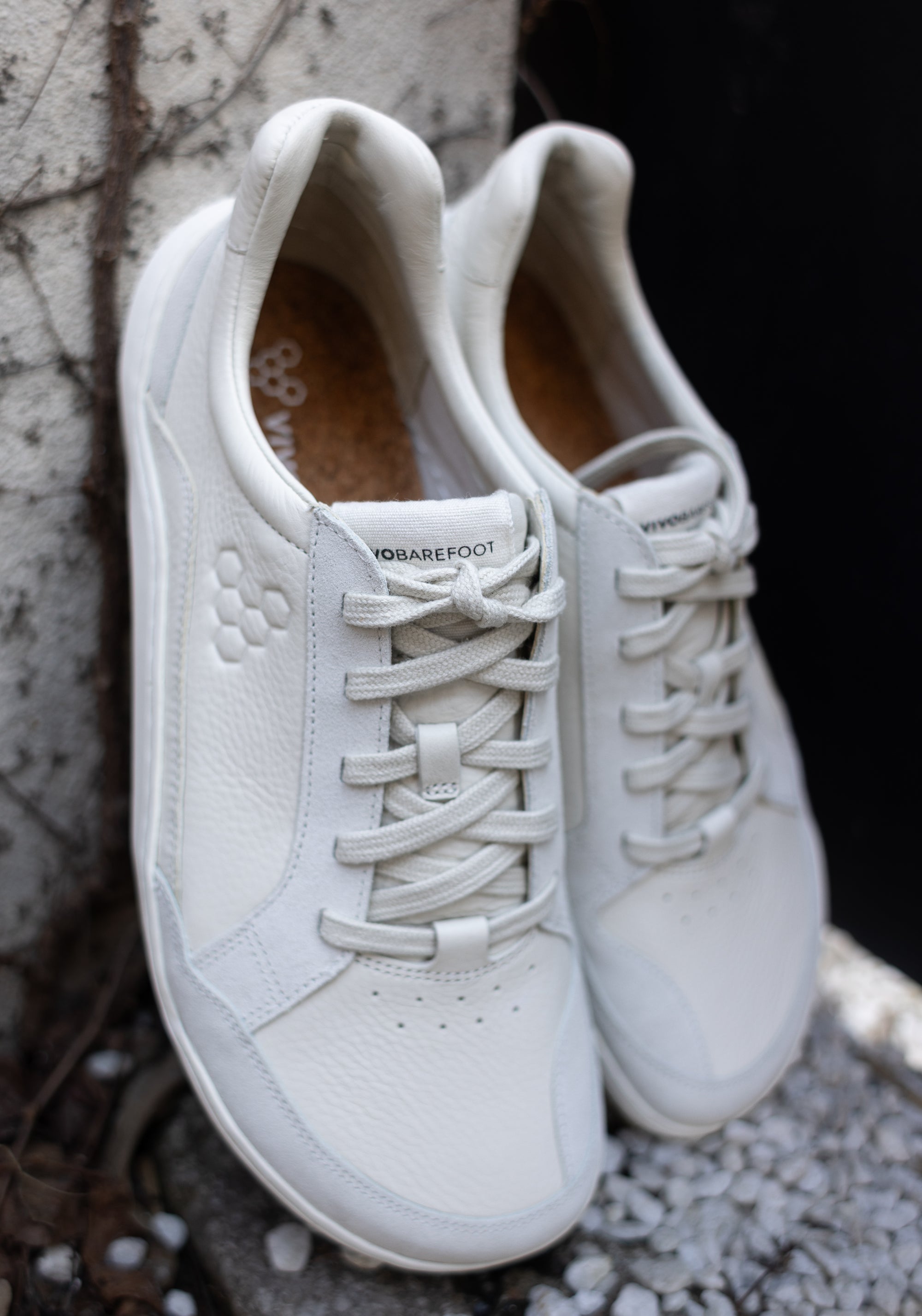 Sneakers Barefoot din piele - Gobi II Women Limestone