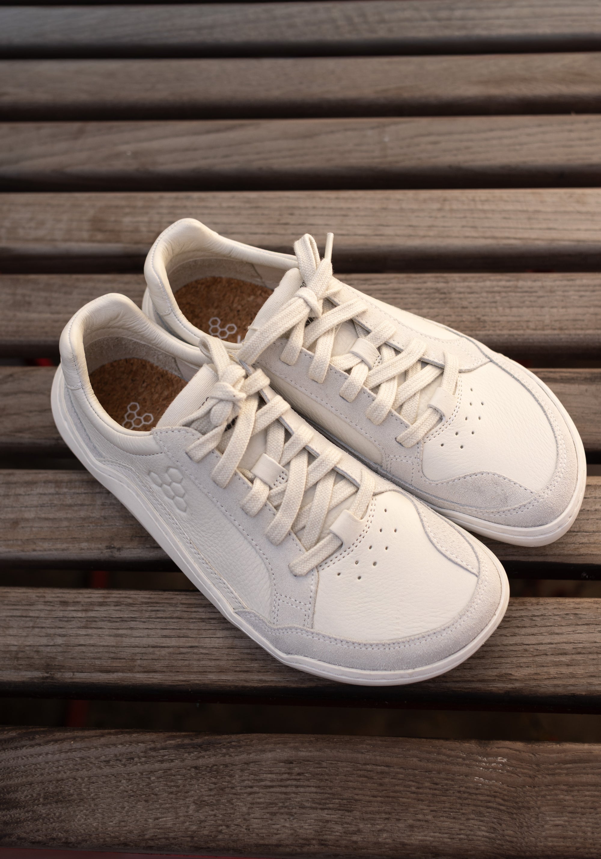 Sneakers Barefoot din piele - Gobi II Women Limestone