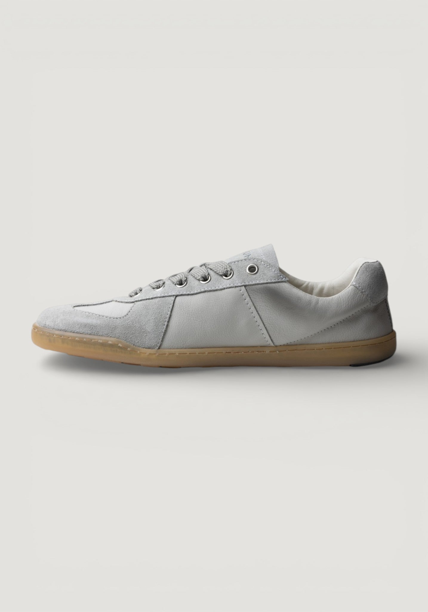 Sneakers Barefoot din piele - Grey