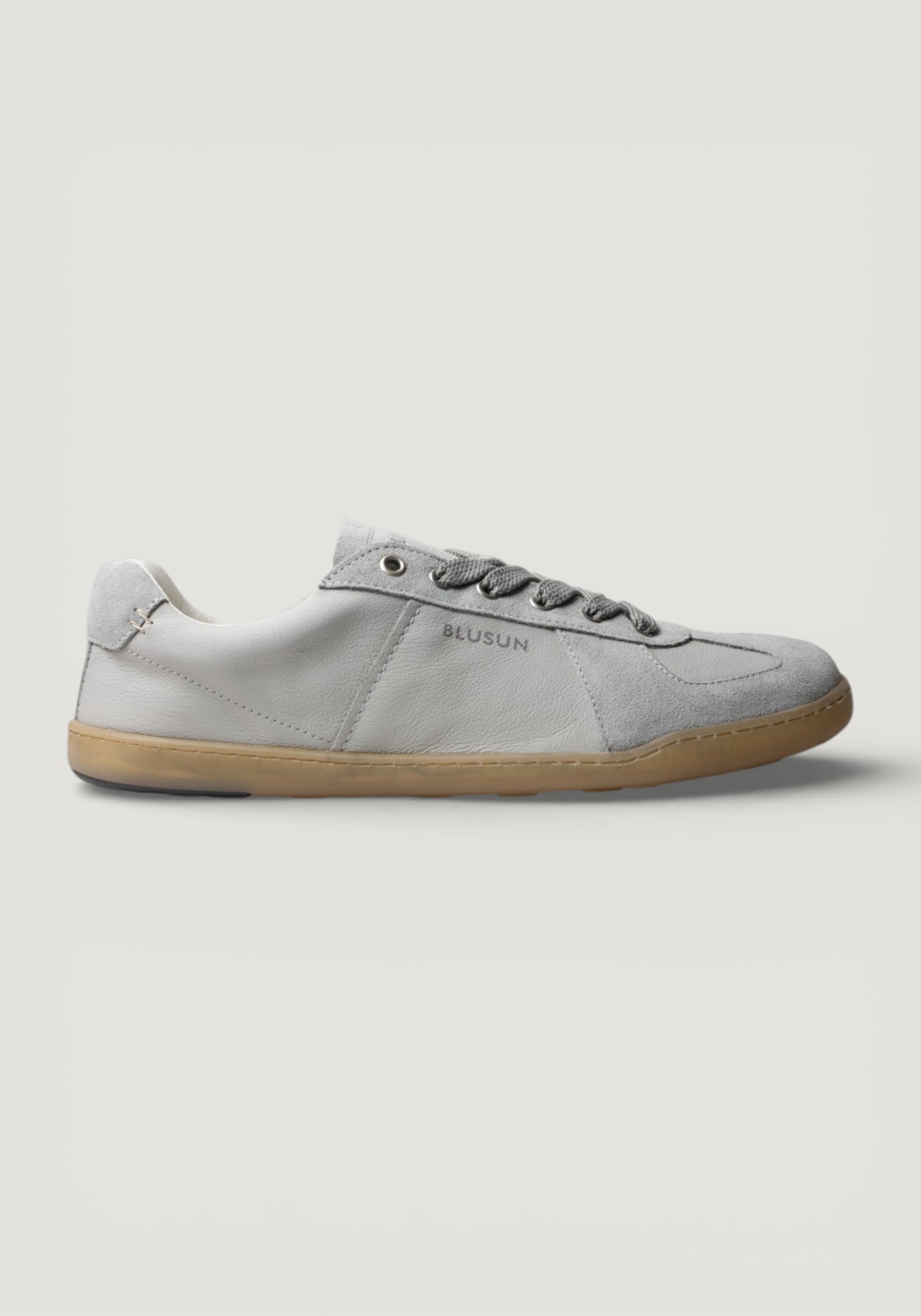 Sneakers Barefoot din piele - Grey