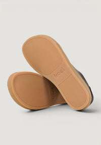 Sneakers Barefoot din piele - Helton Brown