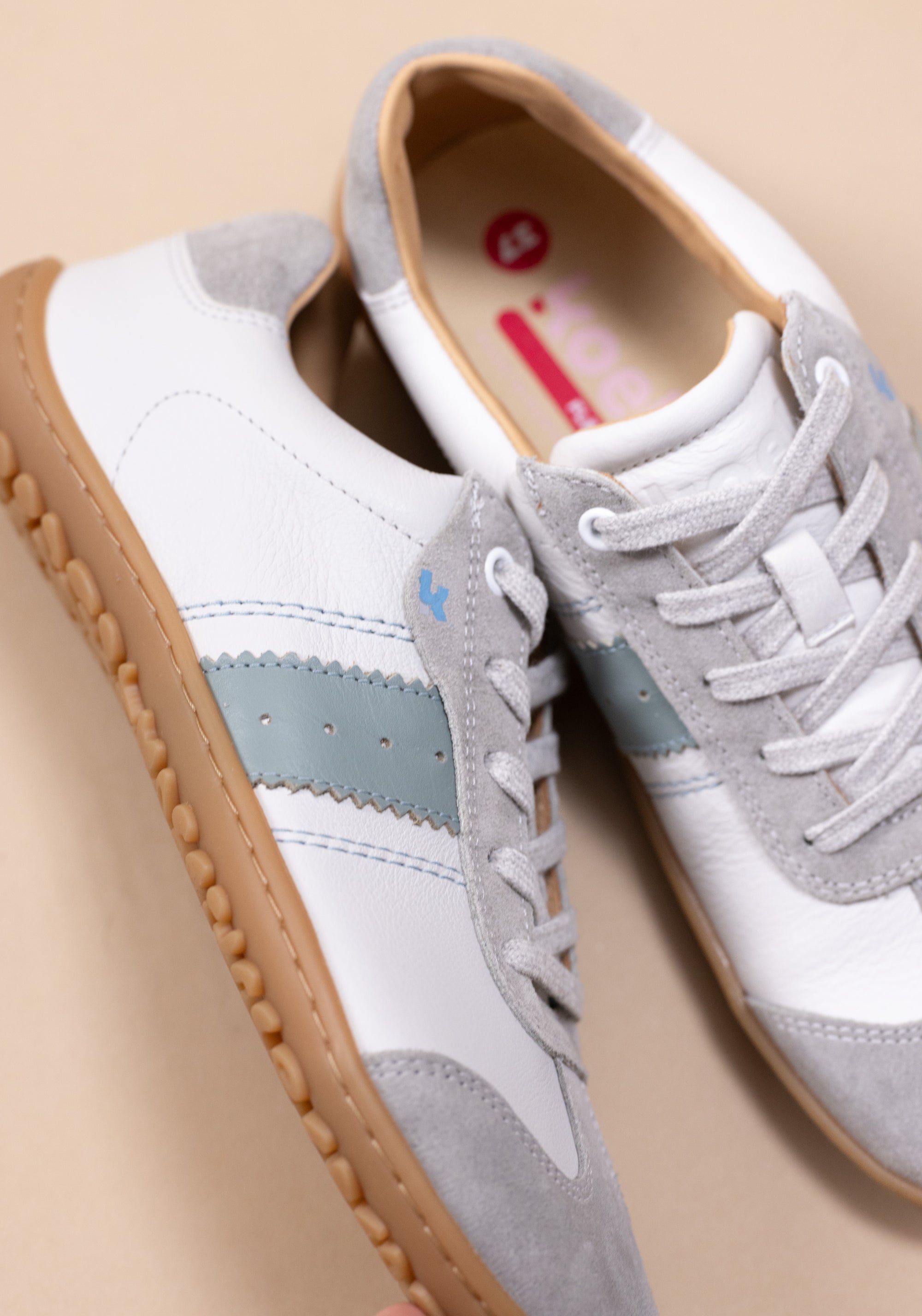 Sneakers Barefoot din piele - Ila New Mint