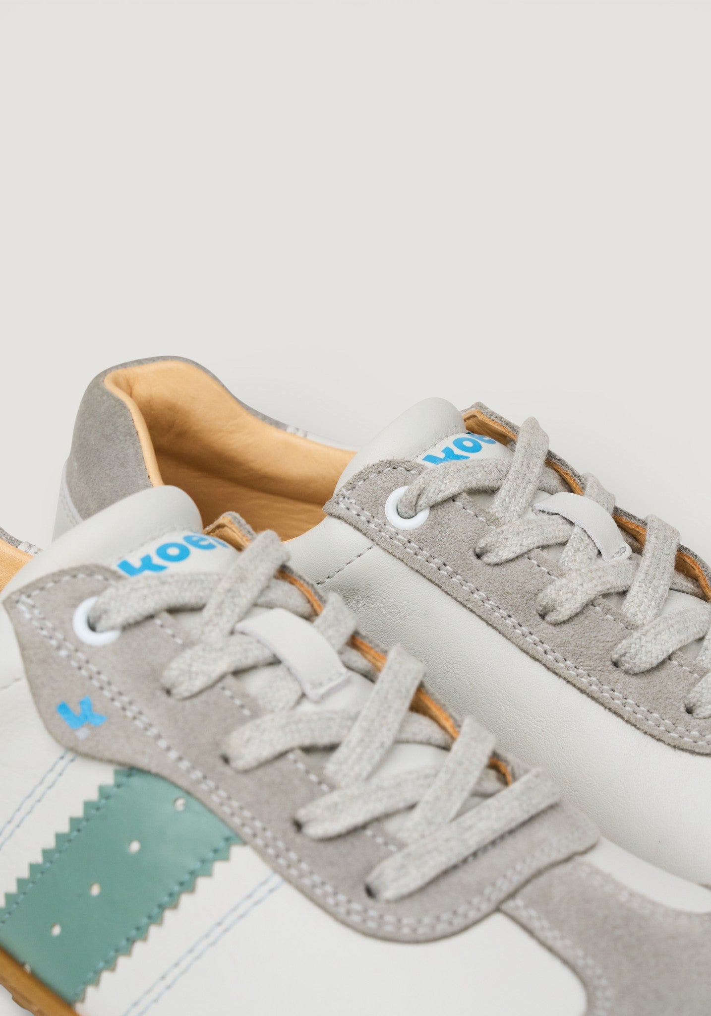 Sneakers Barefoot din piele - Ila New Mint