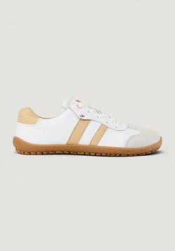 Sneakers Barefoot din piele - Ila White/Beige