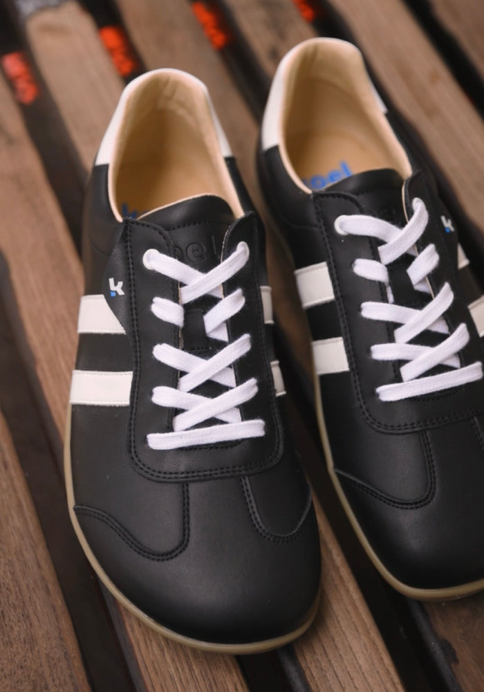 Sneakers Barefoot din piele - Ilo Black