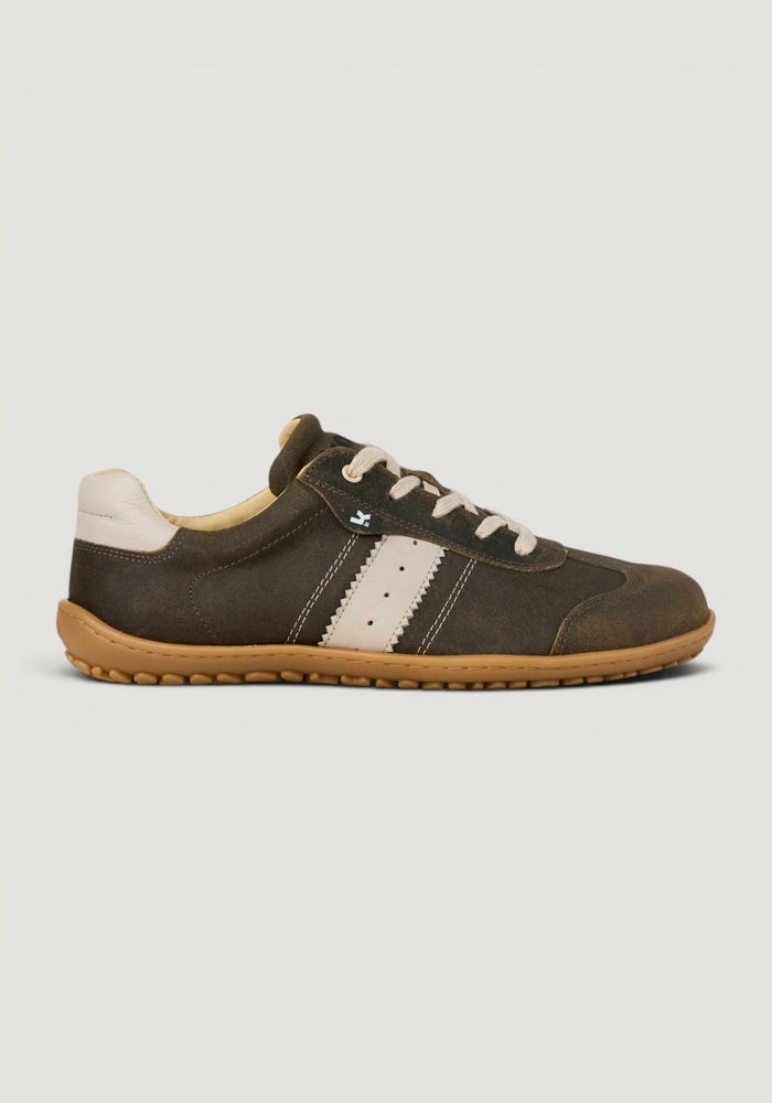Sneakers Barefoot din piele - Ilo Taupe