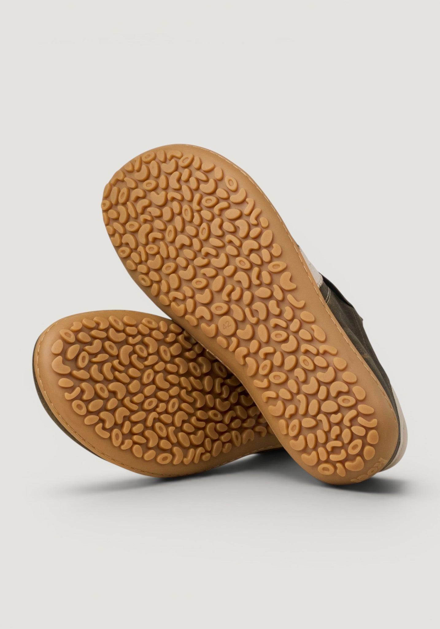Sneakers Barefoot din piele - Ilo Taupe