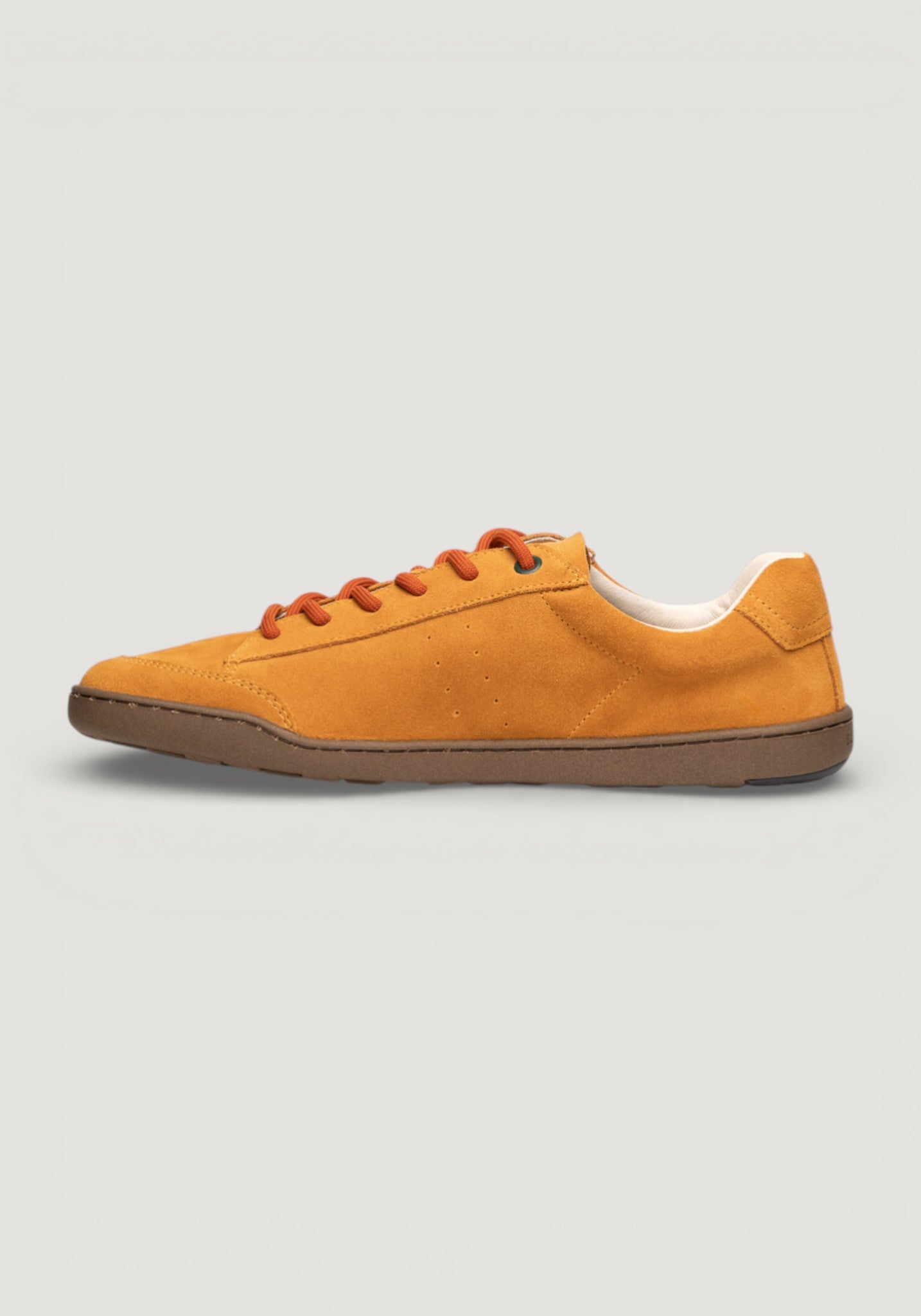 Sneakers Barefoot din piele întoarsă - Autumn Yellow