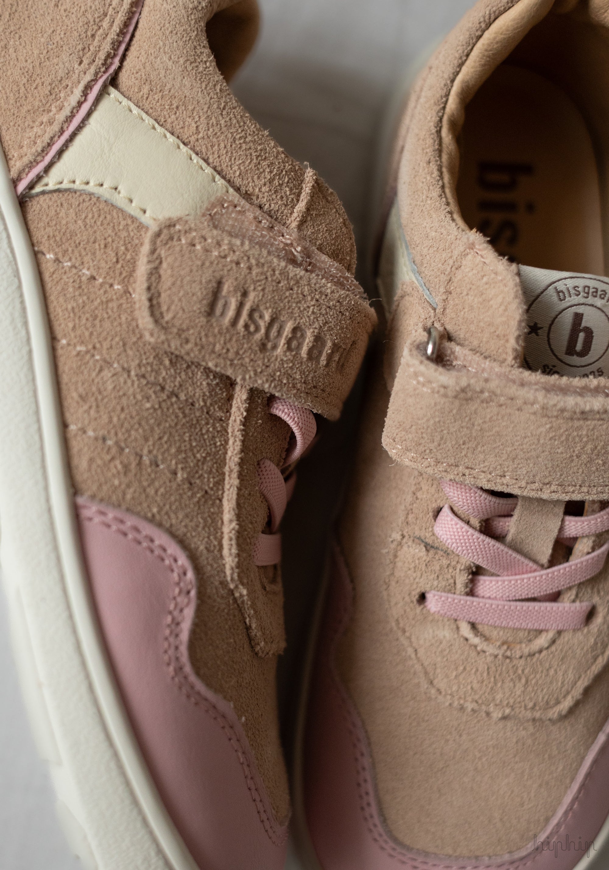 Sneakers Barefoot din piele întoarsă - Baloo Dusty Rose