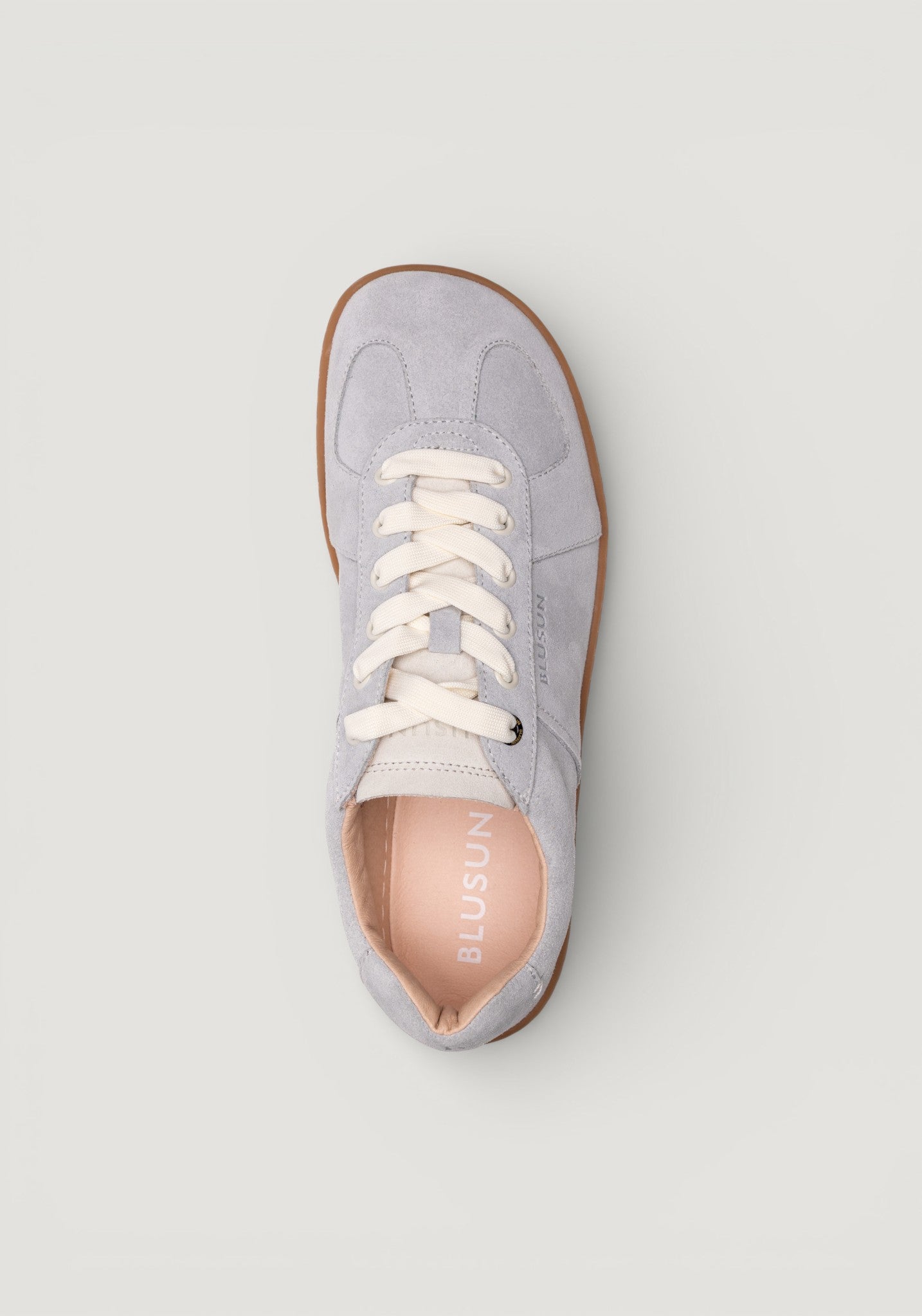 Sneakers Barefoot din piele întoarsă - BLSN-200W Dark Powder
