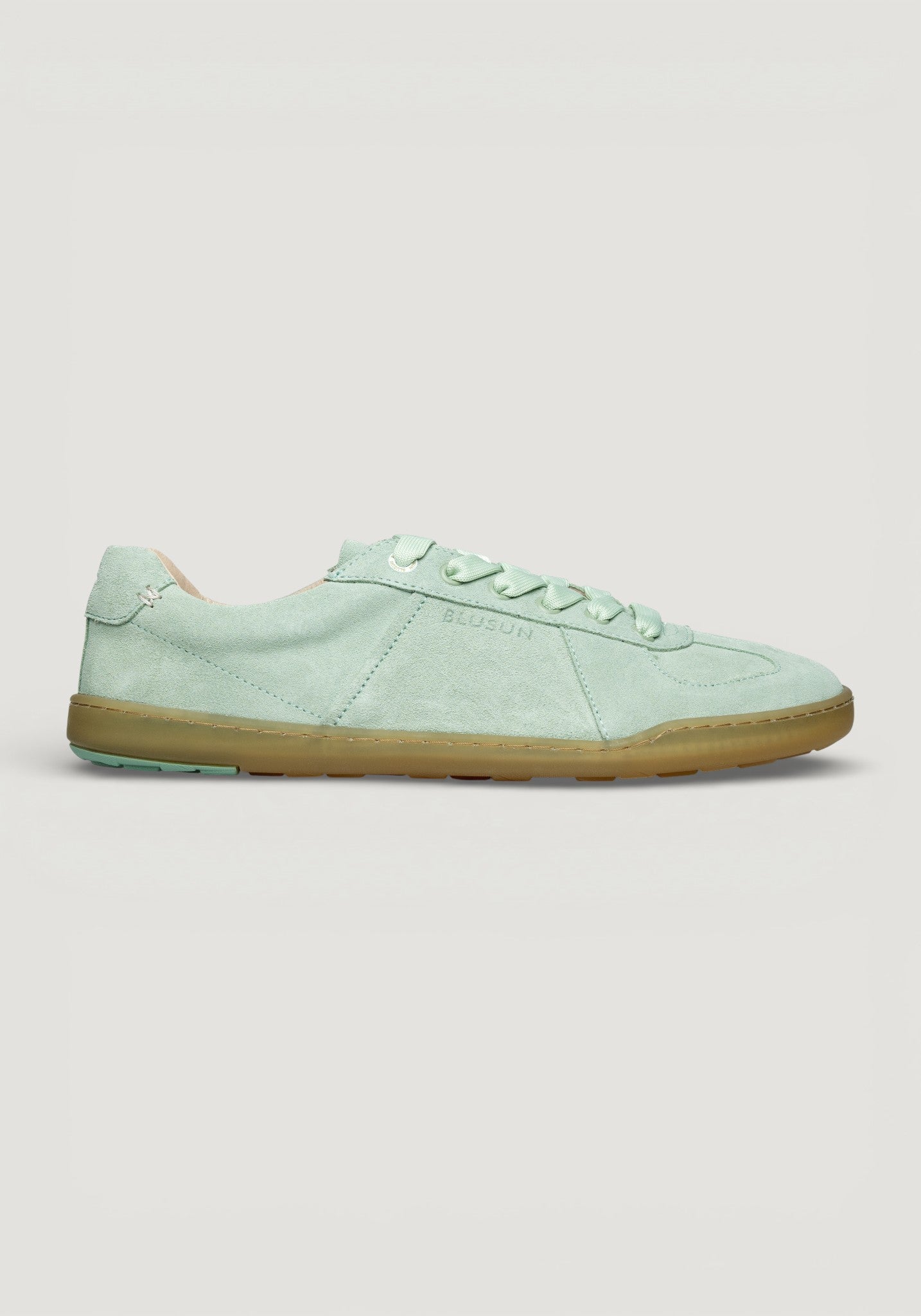 Sneakers Barefoot din piele întoarsă - BLSN-200W Light Green