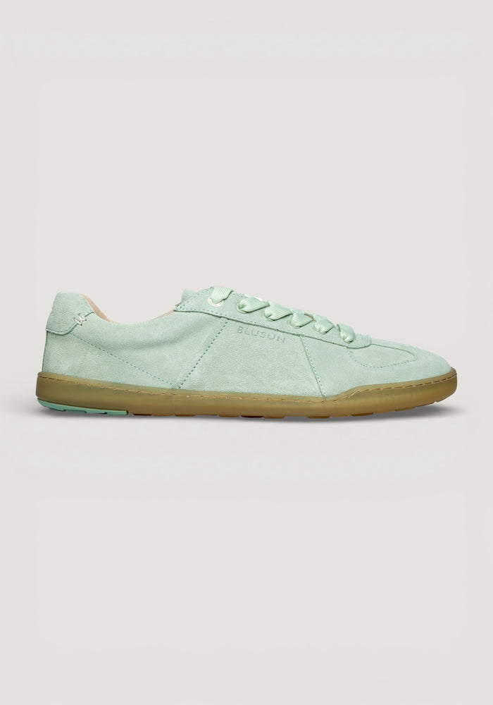 Sneakers Barefoot din piele întoarsă - BLSN-200W Light Green