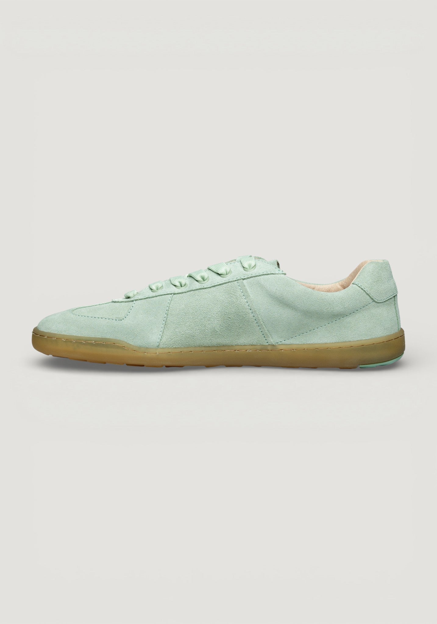 Sneakers Barefoot din piele întoarsă - BLSN-200W Light Green