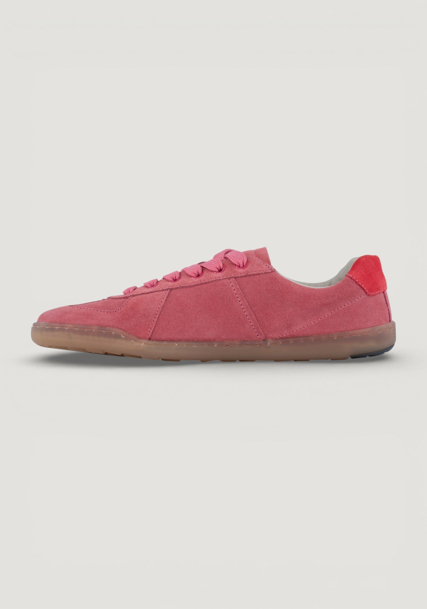 Sneakers Barefoot din piele întoarsă - BLSN-200W Pink