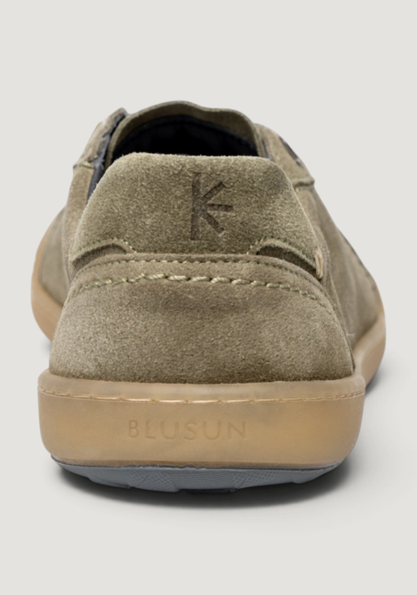 Sneakers Barefoot din piele întoarsă - BLSN-220W Olive