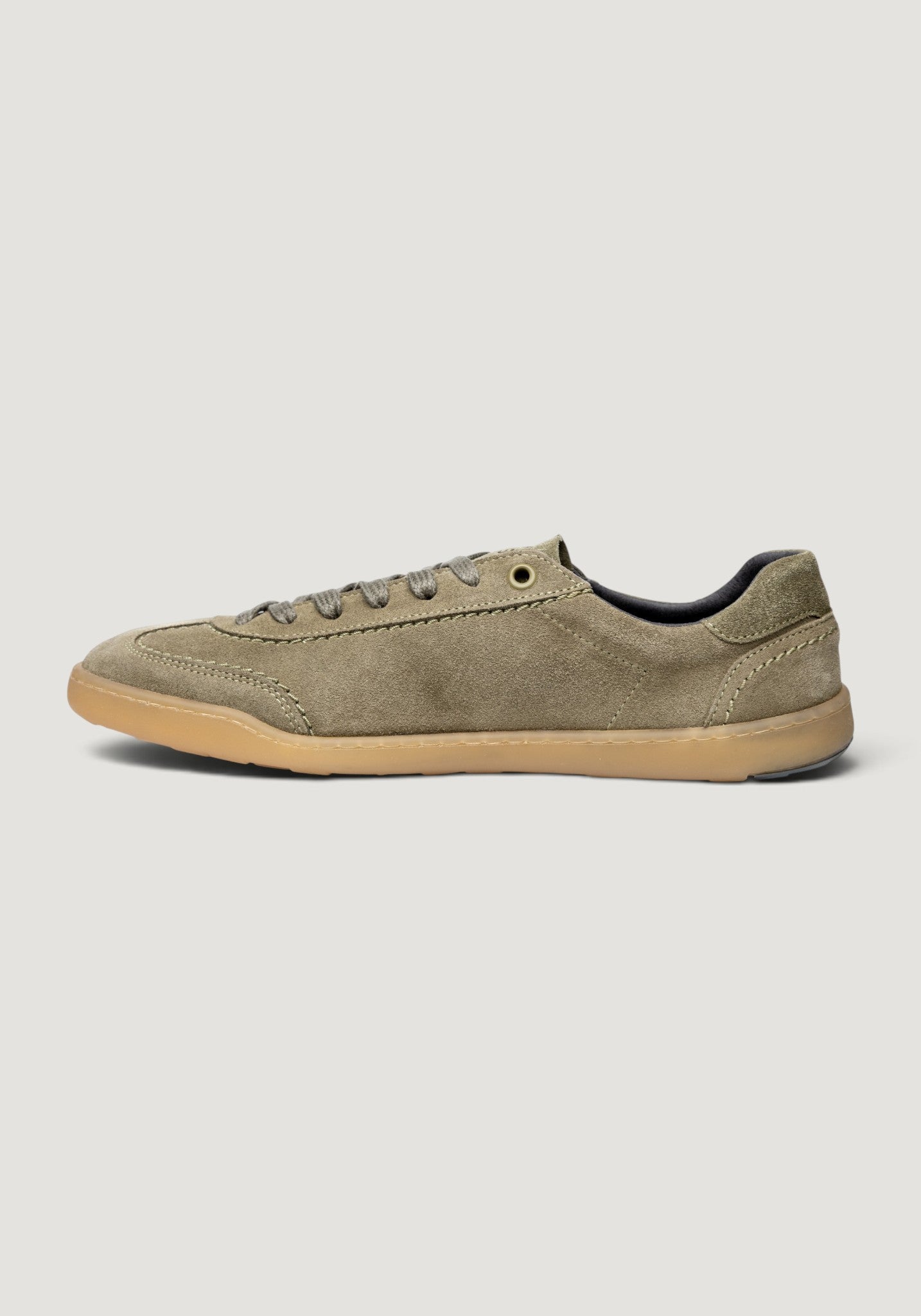 Sneakers Barefoot din piele întoarsă - BLSN-220W Olive