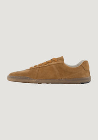 Sneakers Barefoot femei din piele - Camel
