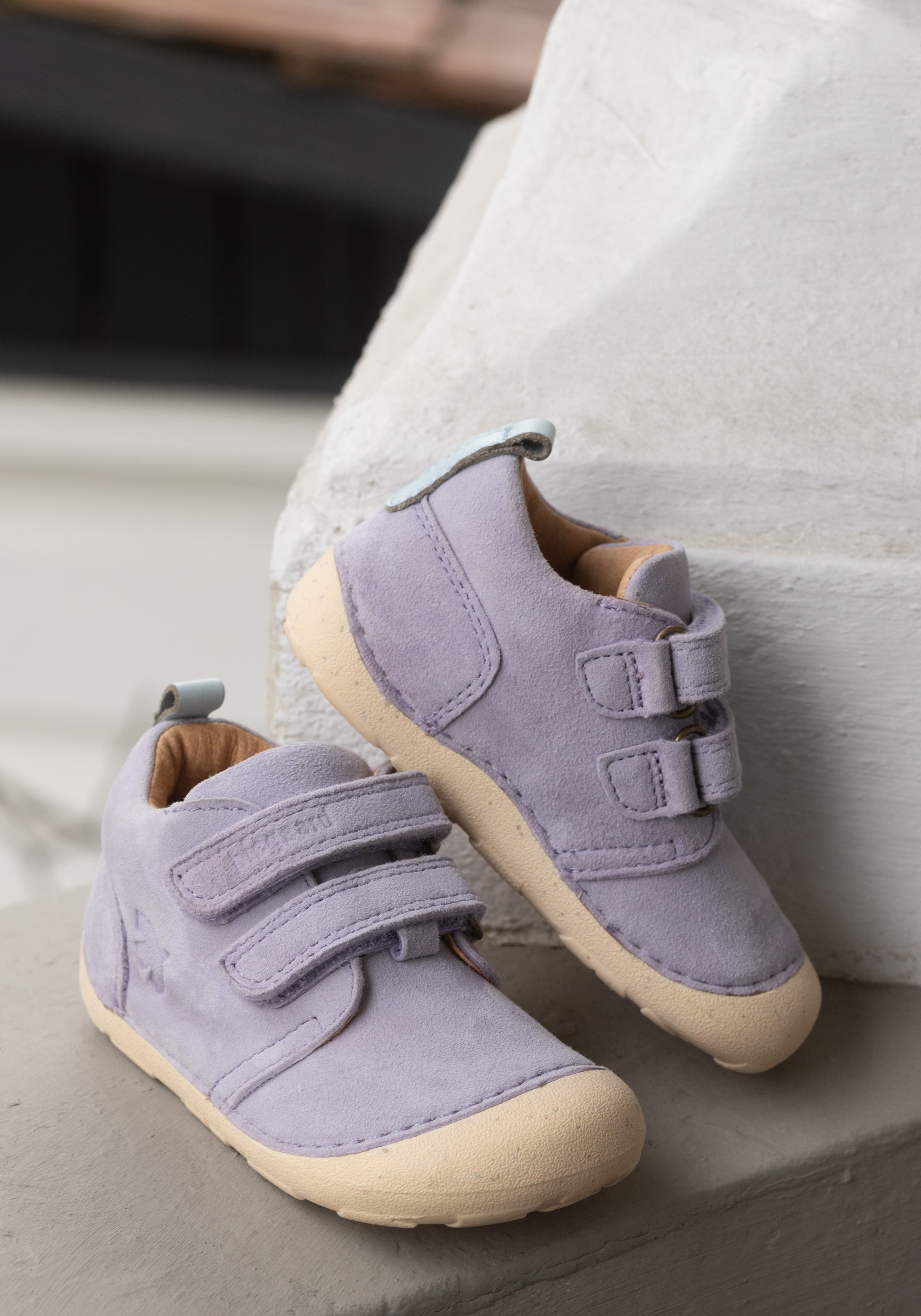 Sneakers Barefoot din piele întoarsă - Carter Violet