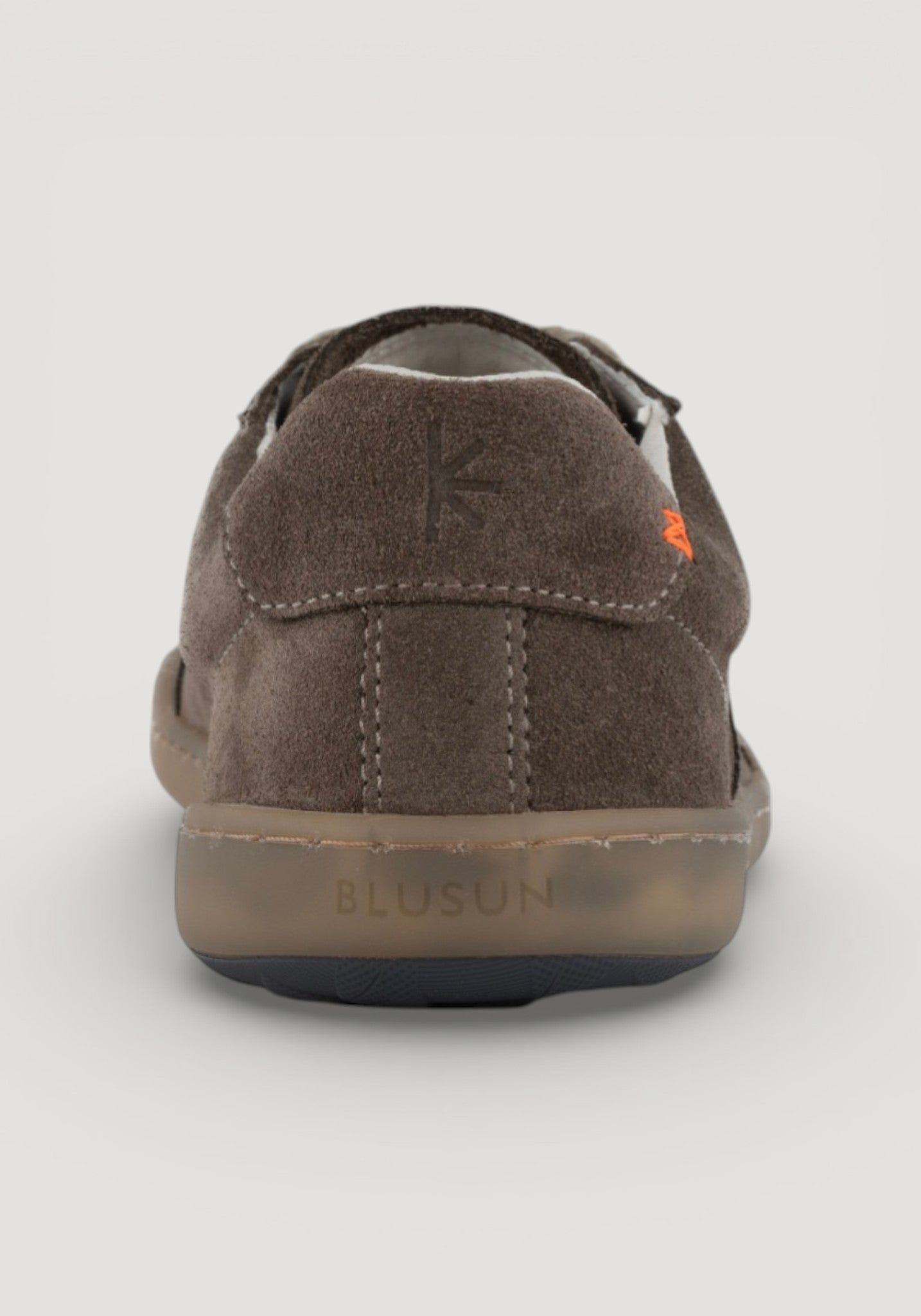 Sneakers Barefoot din piele întoarsă - Coffee Brown