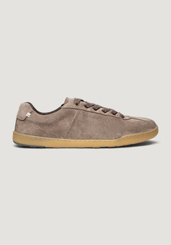 Sneakers Barefoot din piele întoarsă - Dark Coffee Brown