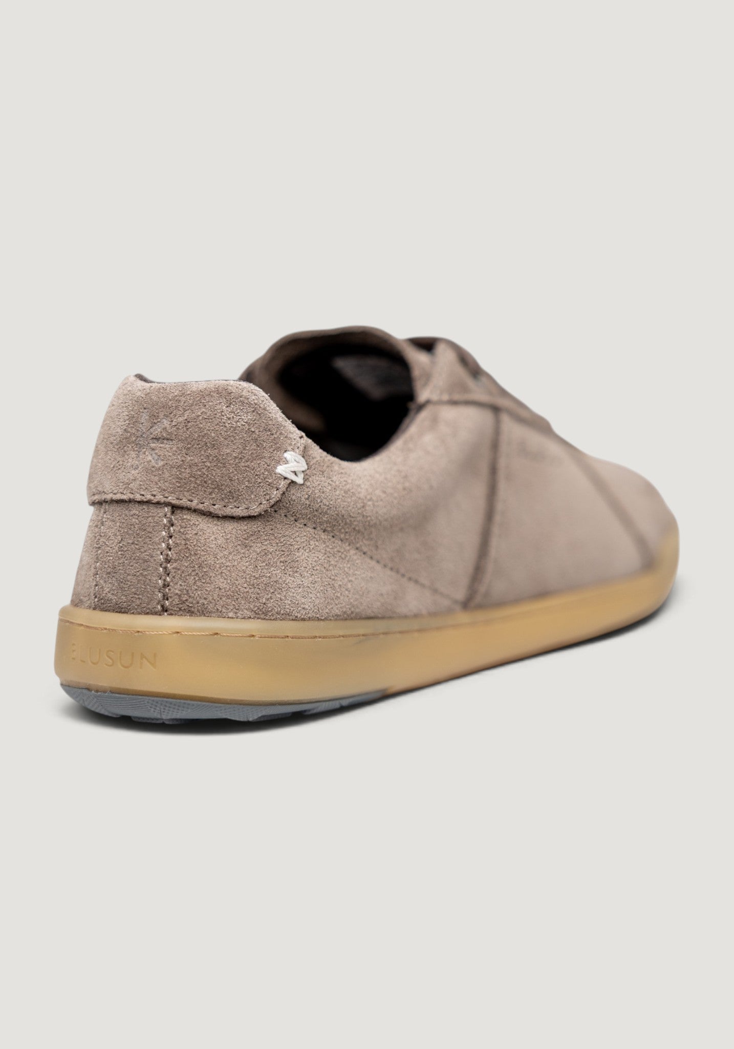 Sneakers Barefoot din piele întoarsă - Dark Coffee Brown