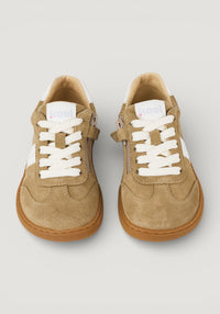 Sneakers Barefoot din piele întoarsă - Declan Beige