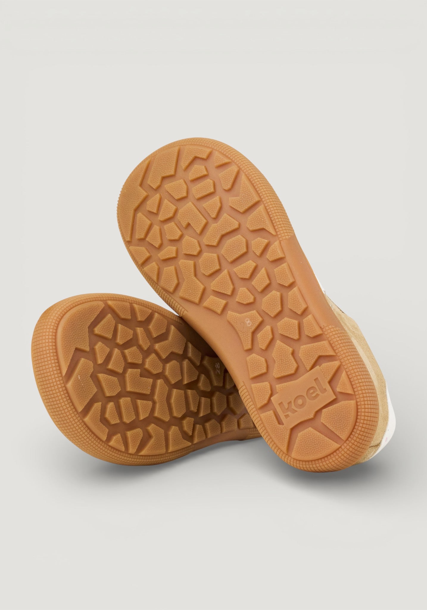 Sneakers Barefoot din piele întoarsă - Declan Beige