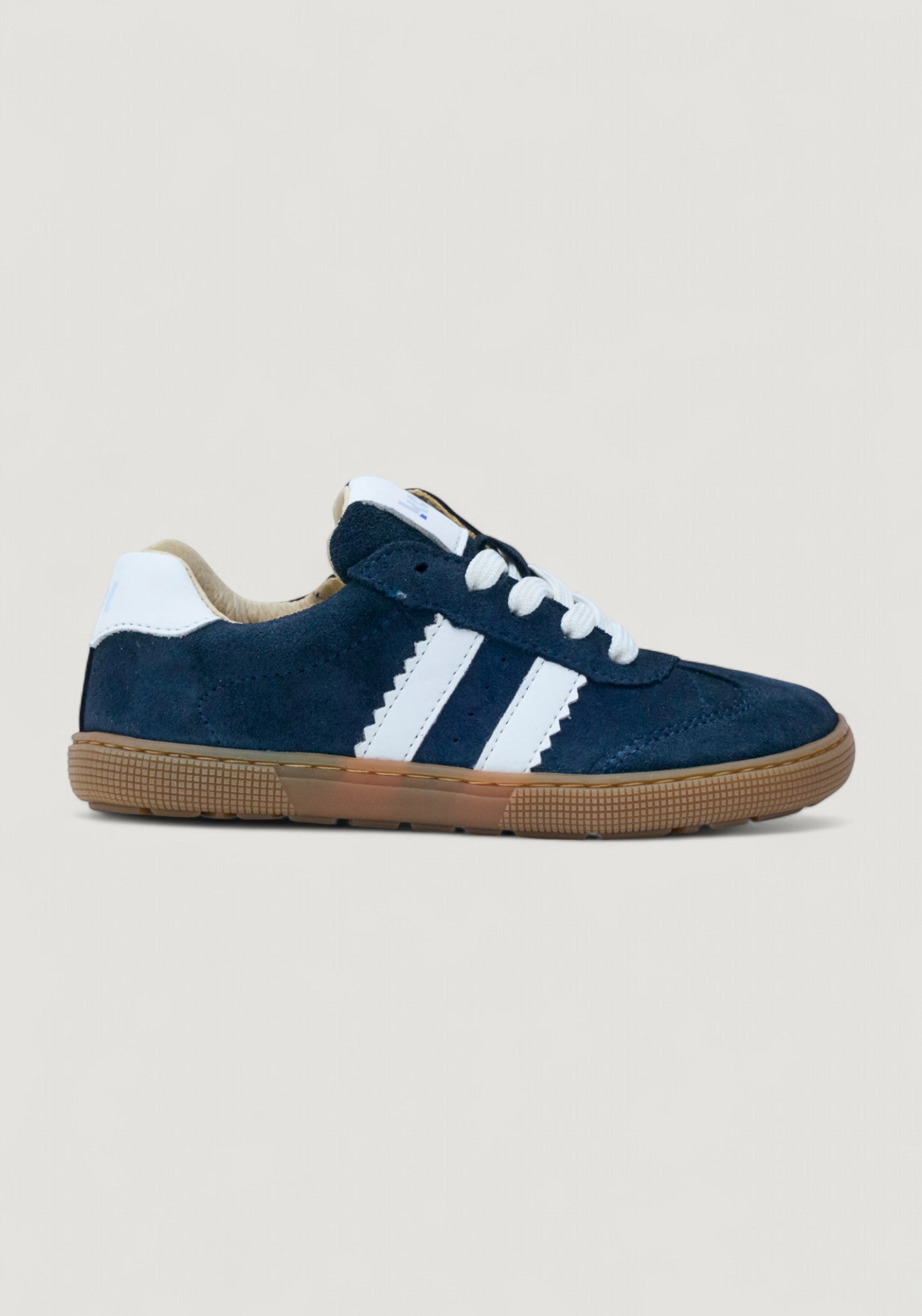 Sneakers Barefoot din piele întoarsă - Declan Navy