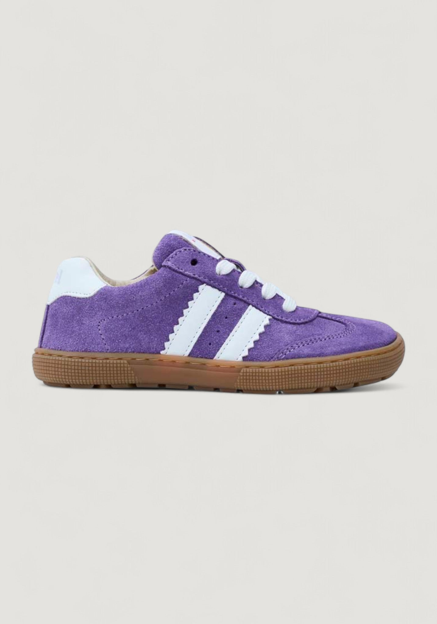 Sneakers Barefoot din piele întoarsă - Declan Violet