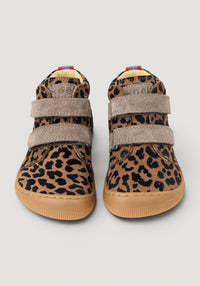 Sneakers Barefoot din piele întoarsă - Don Leo Taupe