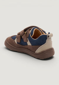 Sneakers Barefoot din piele întoarsă - Elroy Dark Brown