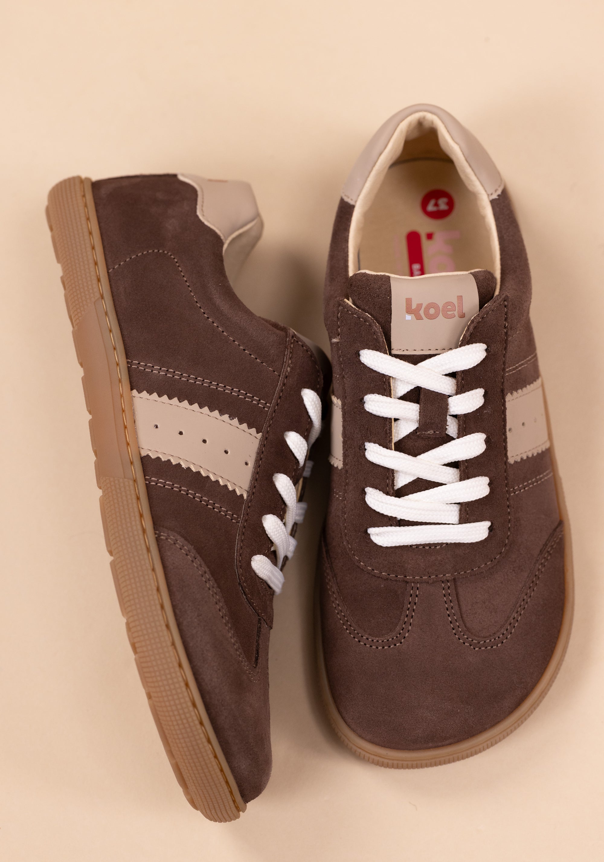 Sneakers Barefoot din piele întoarsă - Francie Dorado