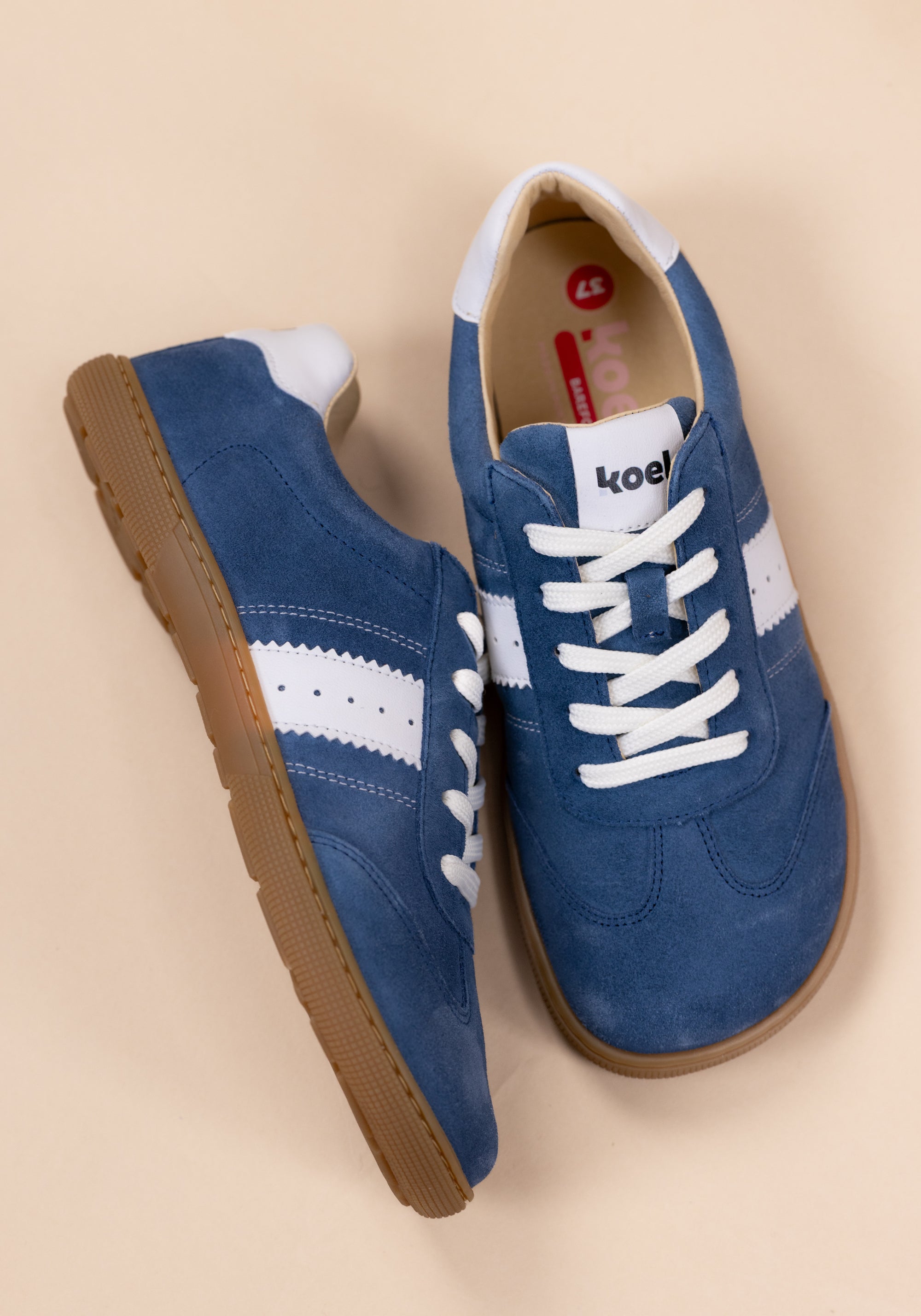 Sneakers Barefoot din piele întoarsă - Francie Jeans