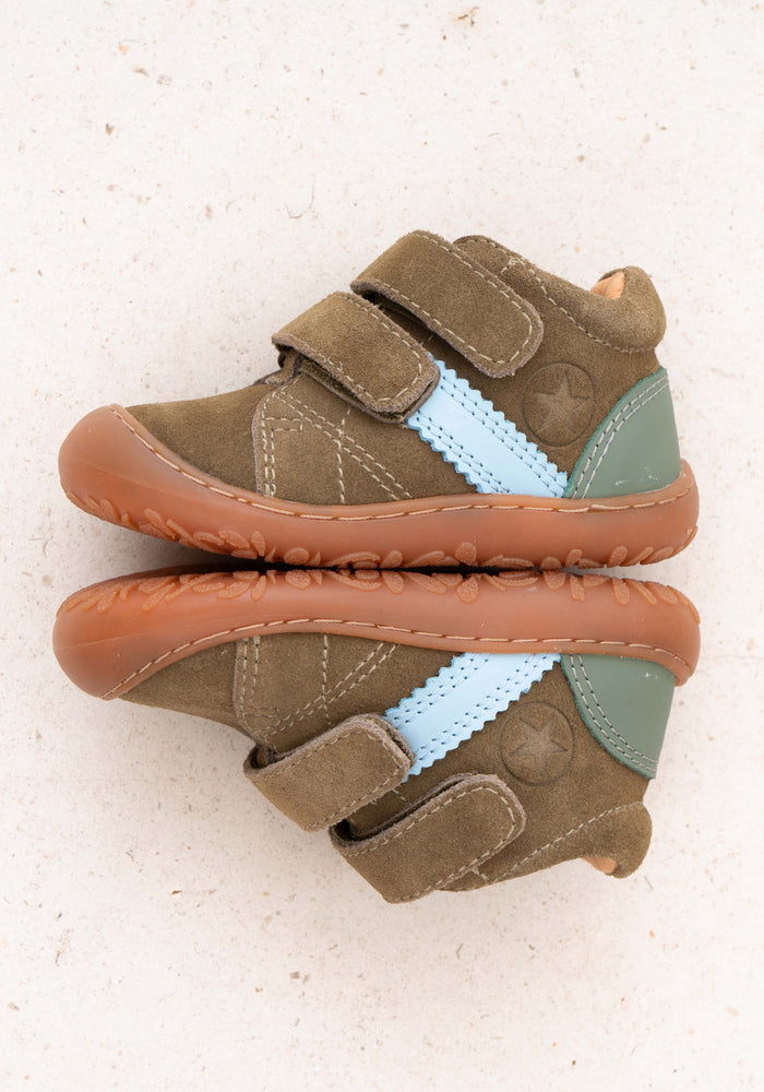 Sneakers Barefoot din piele întoarsă - Hale Forest Play