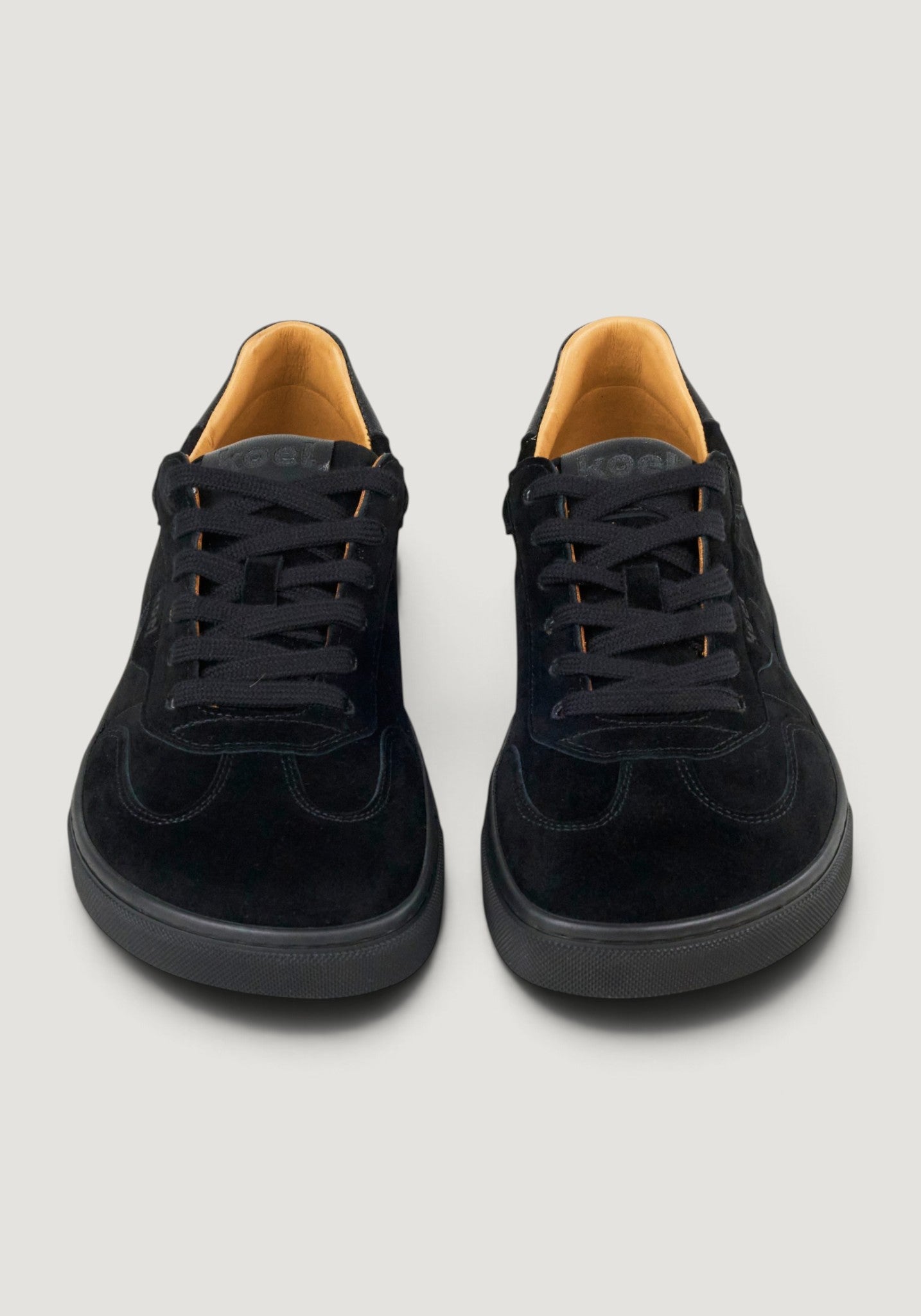 Sneakers Barefoot din piele întoarsă - Helena Black