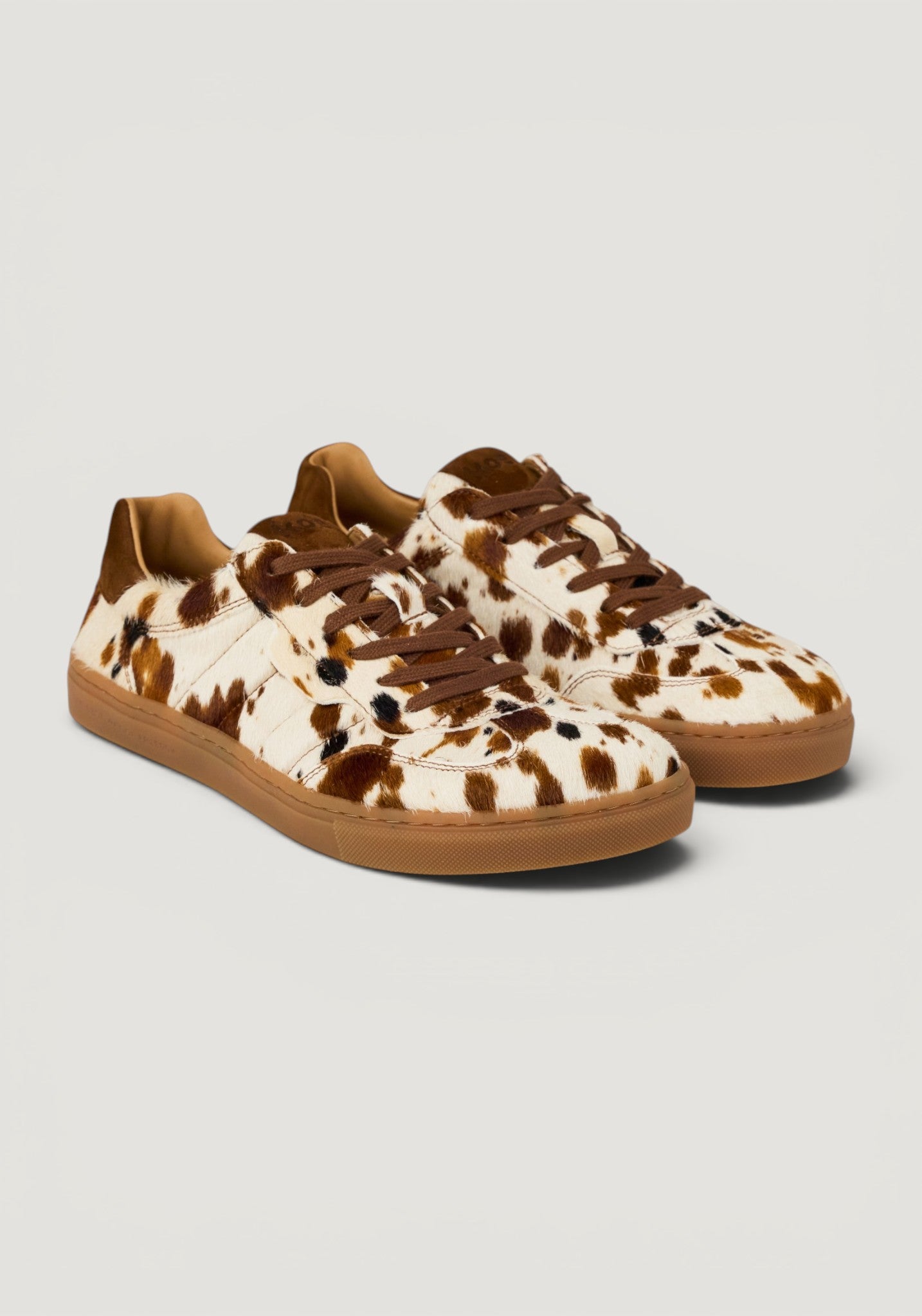 Sneakers Barefoot din piele întoarsă - Helena Fantasy Beige