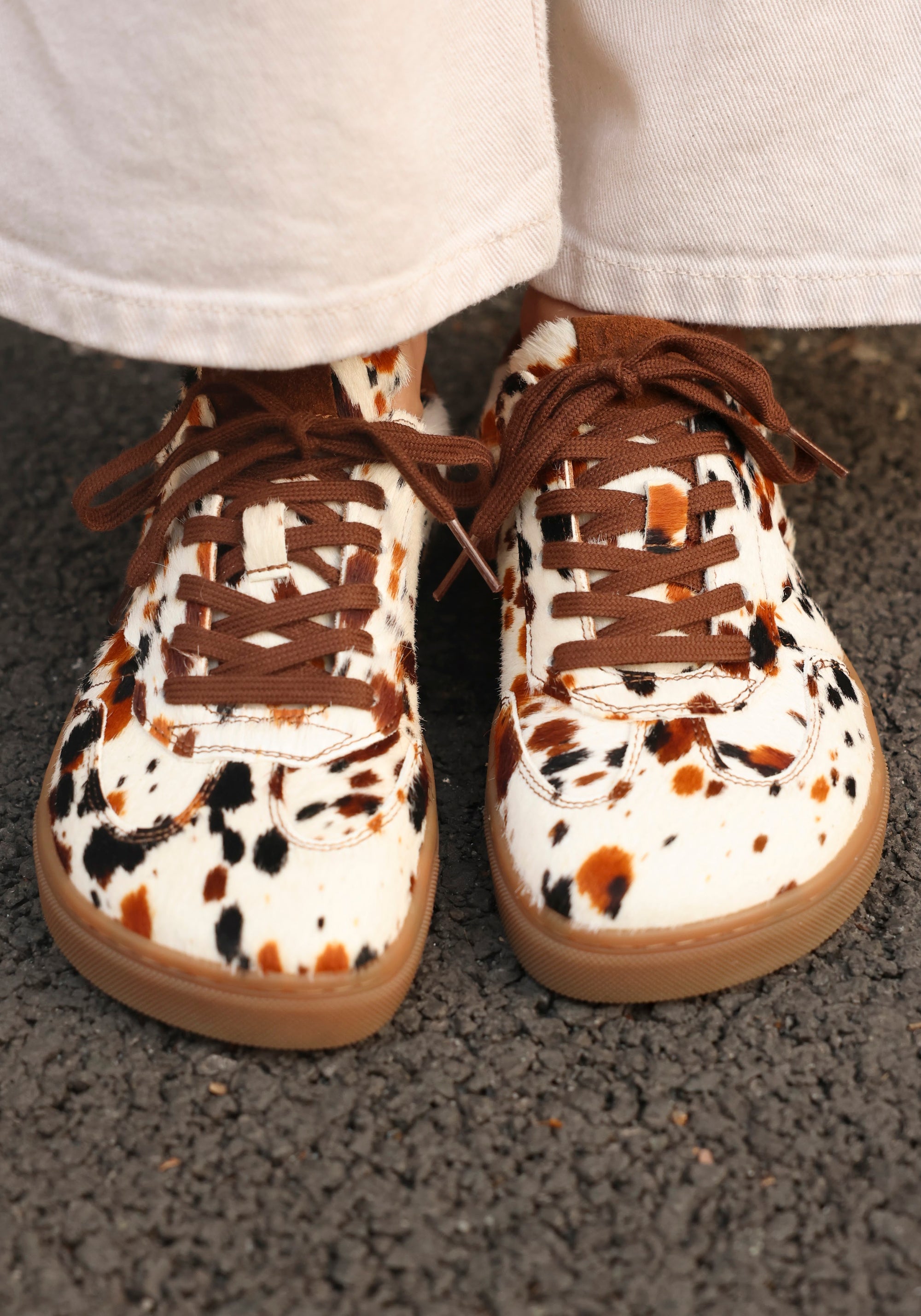 Sneakers Barefoot din piele întoarsă - Helena Fantasy Beige
